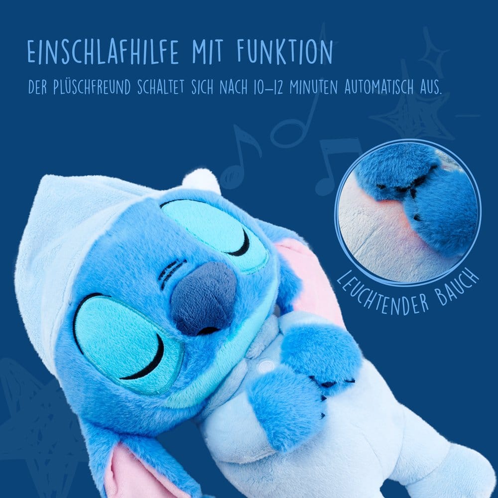 Disney peluche sonore Sleeping Stitch 31 cm