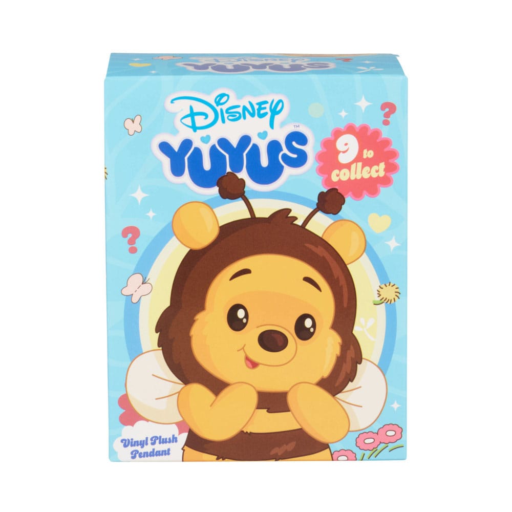 Disney YuYus Blindbox présentoir porte-clés Winnie l'ourson 12 cm (8)