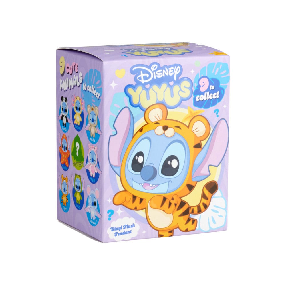 Disney YuYus Blindbox présentoir porte-clés Stitch 12 cm (8)