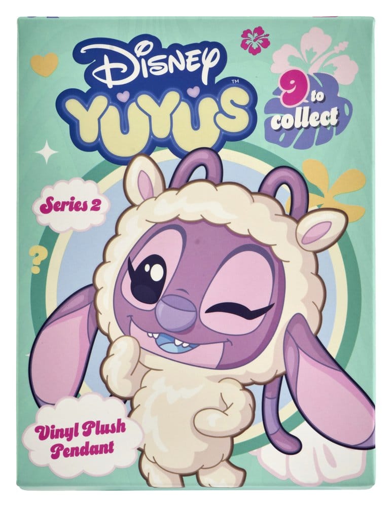Disney YuYus Porte-clés en peluche Wave 2 Stitch & Angel 13 cm Blindbox Display (8)