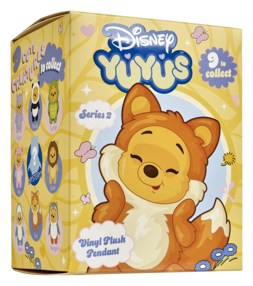 Disney YuYus Porte-clés en peluche Wave 2 Winnie the Pooh 13 cm Blindbox Display (8)