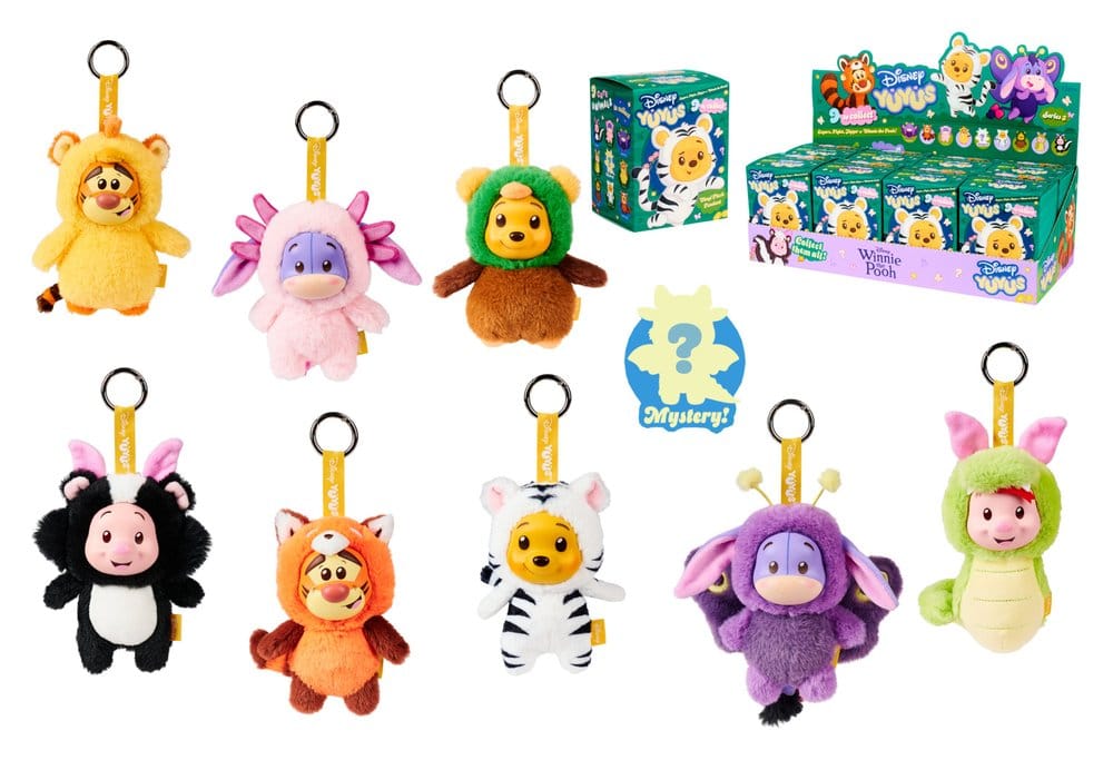 Disney YUYUS peluche Winnie the Pooh Blindbox Display (8)