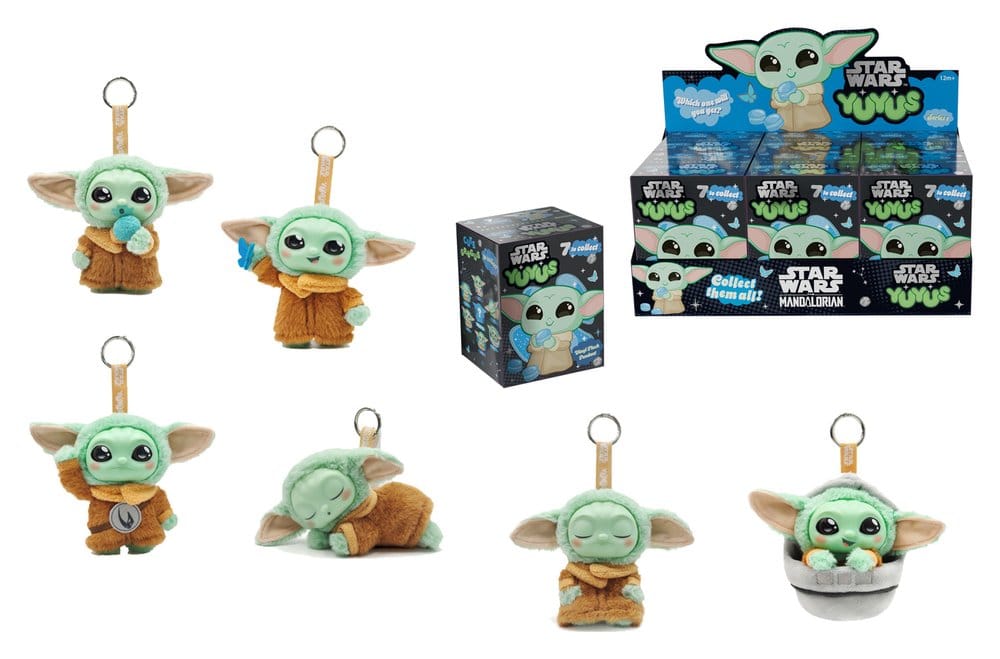 Star Wars: The Mandalorian blind box présentoir porte-clés YUYU Grogu Wave 4 12 cm (6)