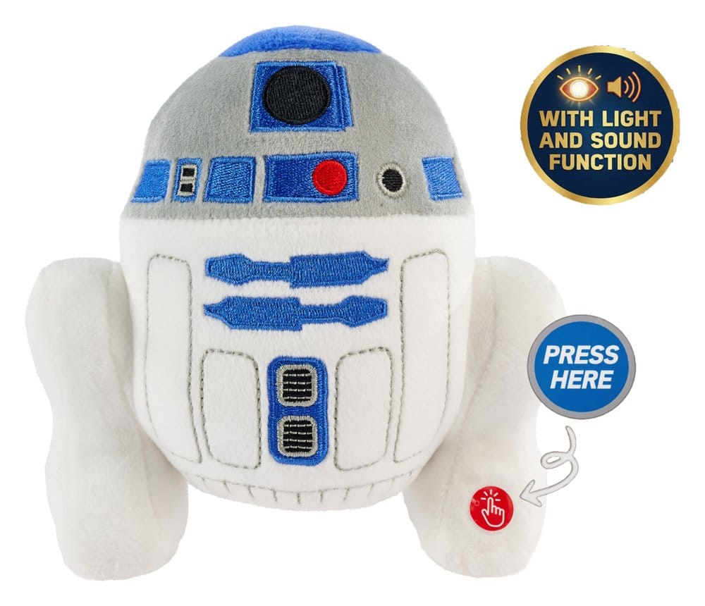 Star Wars 50th peluche R2-D2 16 cm