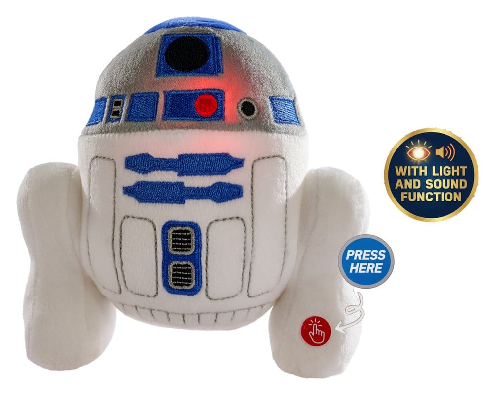 Star Wars 50th peluche R2-D2 16 cm