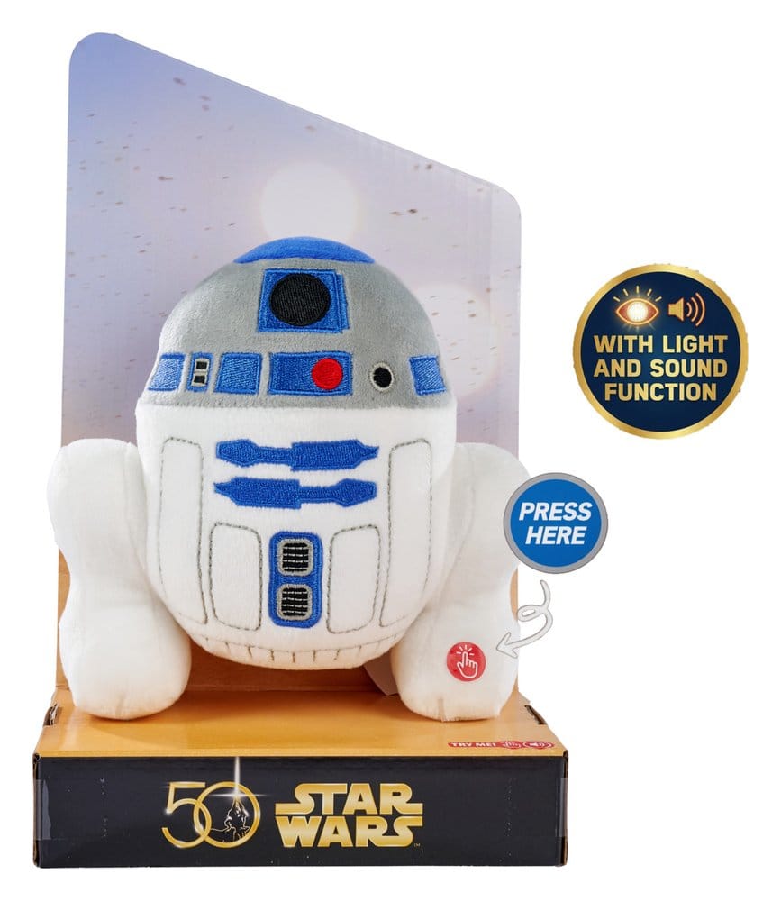 Star Wars 50th peluche R2-D2 16 cm