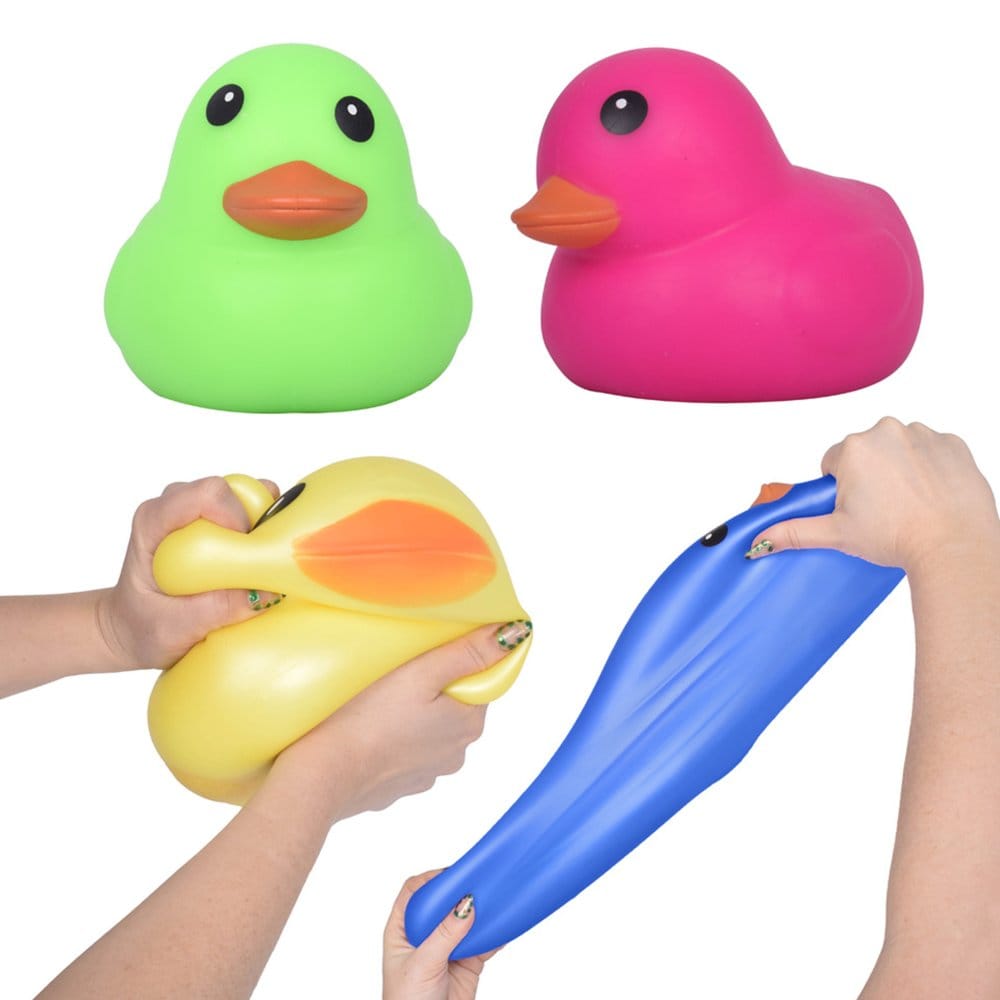 Squishy extensibles Canard assortiment de 4 15 cm Display (4)