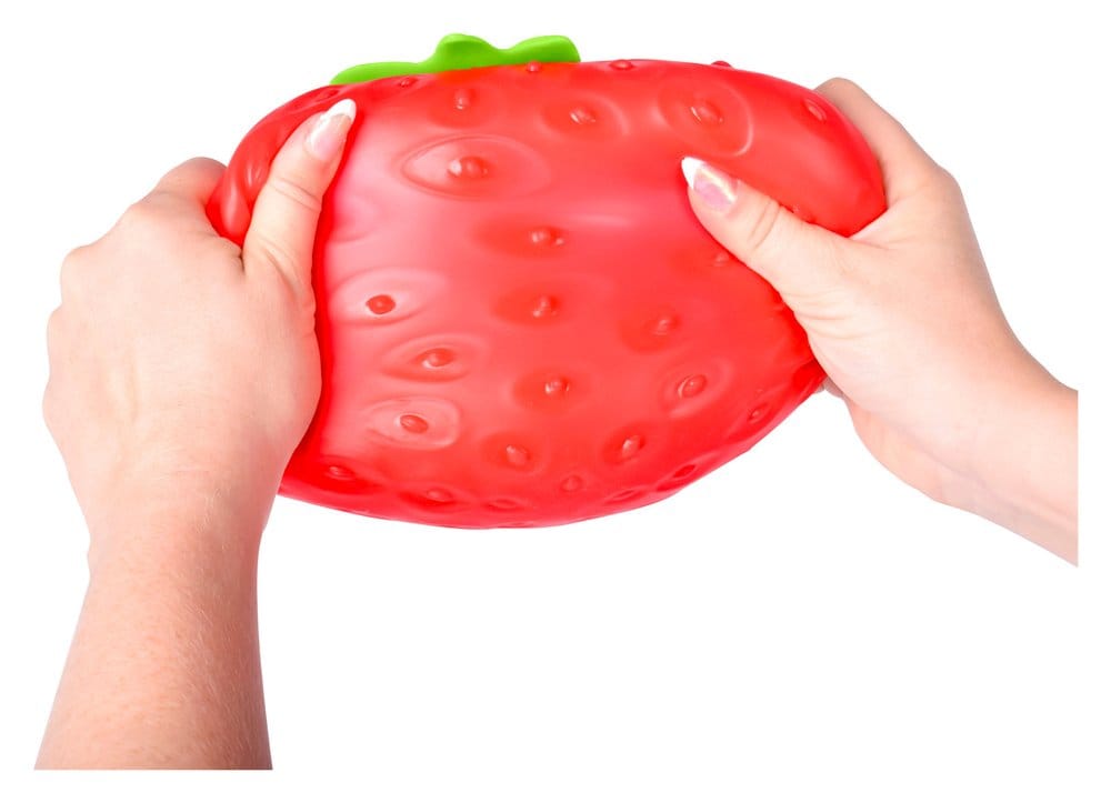 Squishy figurine extensible Fraise 15 cm Display (4)