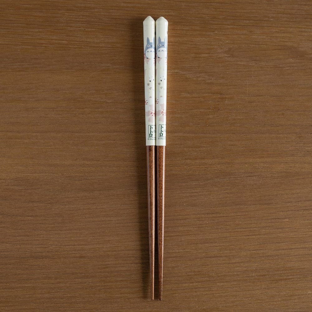 Studio Ghibli Baguettes laquées Mon voisin Totoro cerisier 21 cm