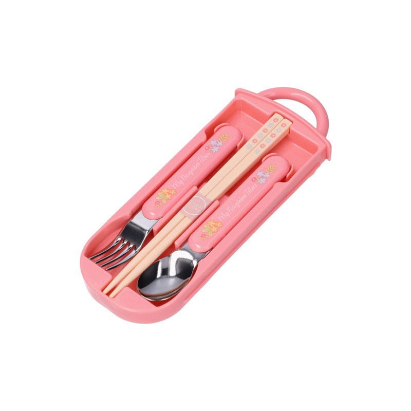 Mon voisin Totoro set baguettes et cuilerre et fourchette Mei & Totoro