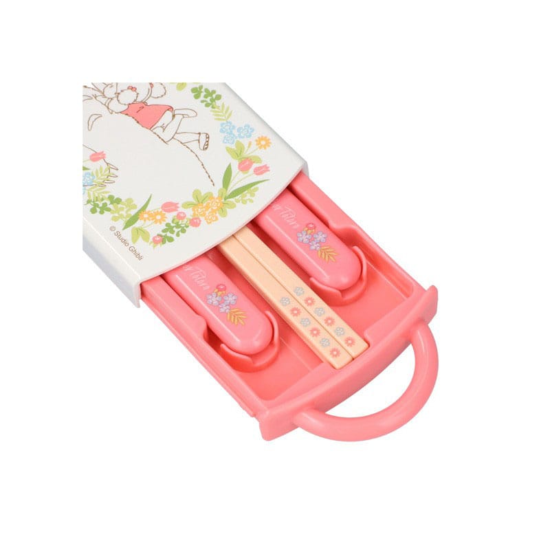 Mon voisin Totoro set baguettes et cuilerre et fourchette Mei & Totoro