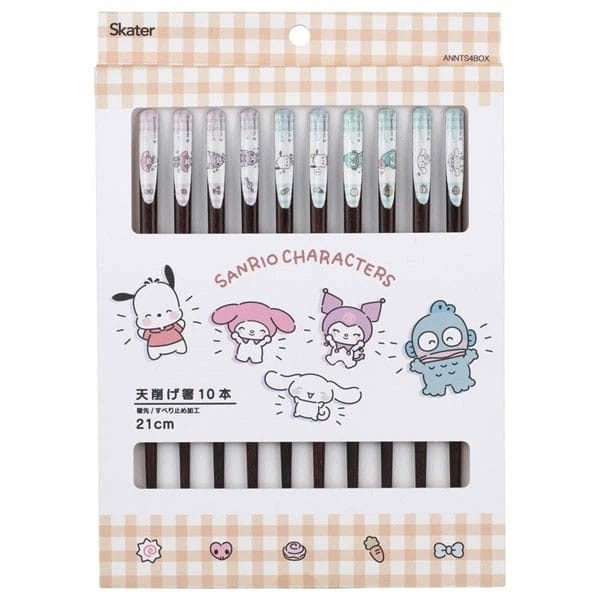 Sanrio pack 10 baguettes Characters