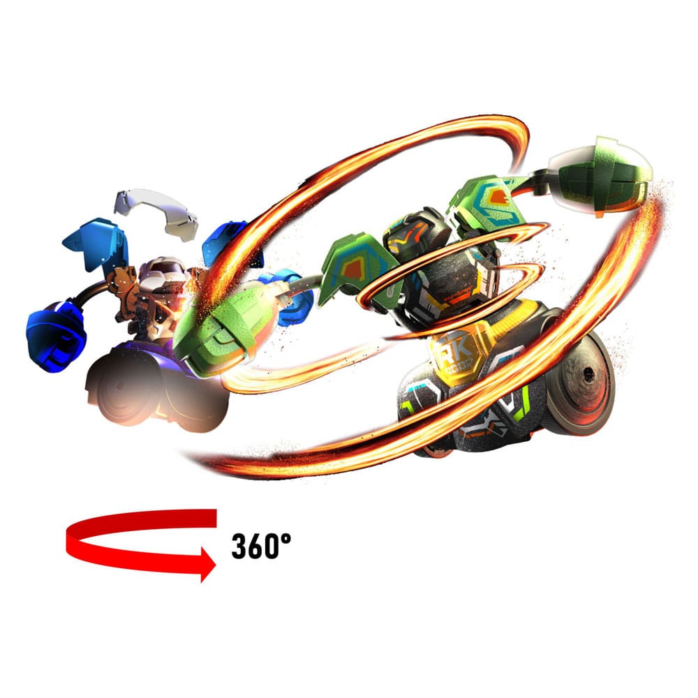 Silverlit Robo Kombat Tornado Robots télécommandés 2er- Set vert/bleu