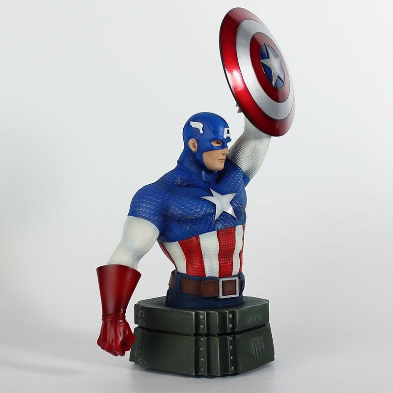 Marvel - Buste de Captain América Avengers 26cm