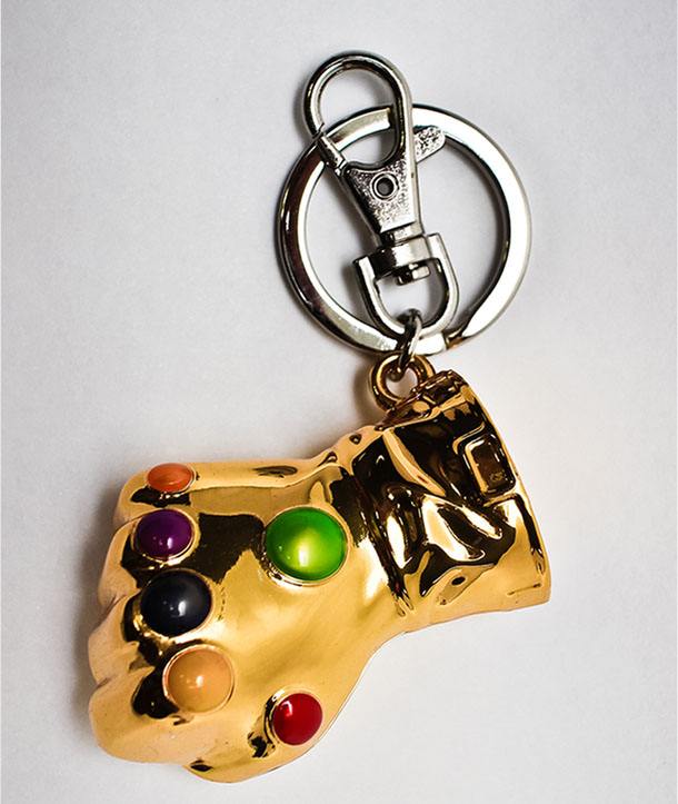 Marvel Comics porte-clés métal Infinity Gauntlet