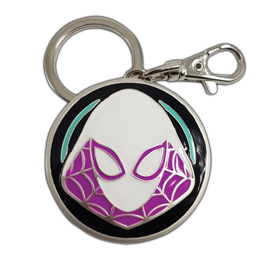 Marvel Comics porte-clés métal Spider-Gwen Logo