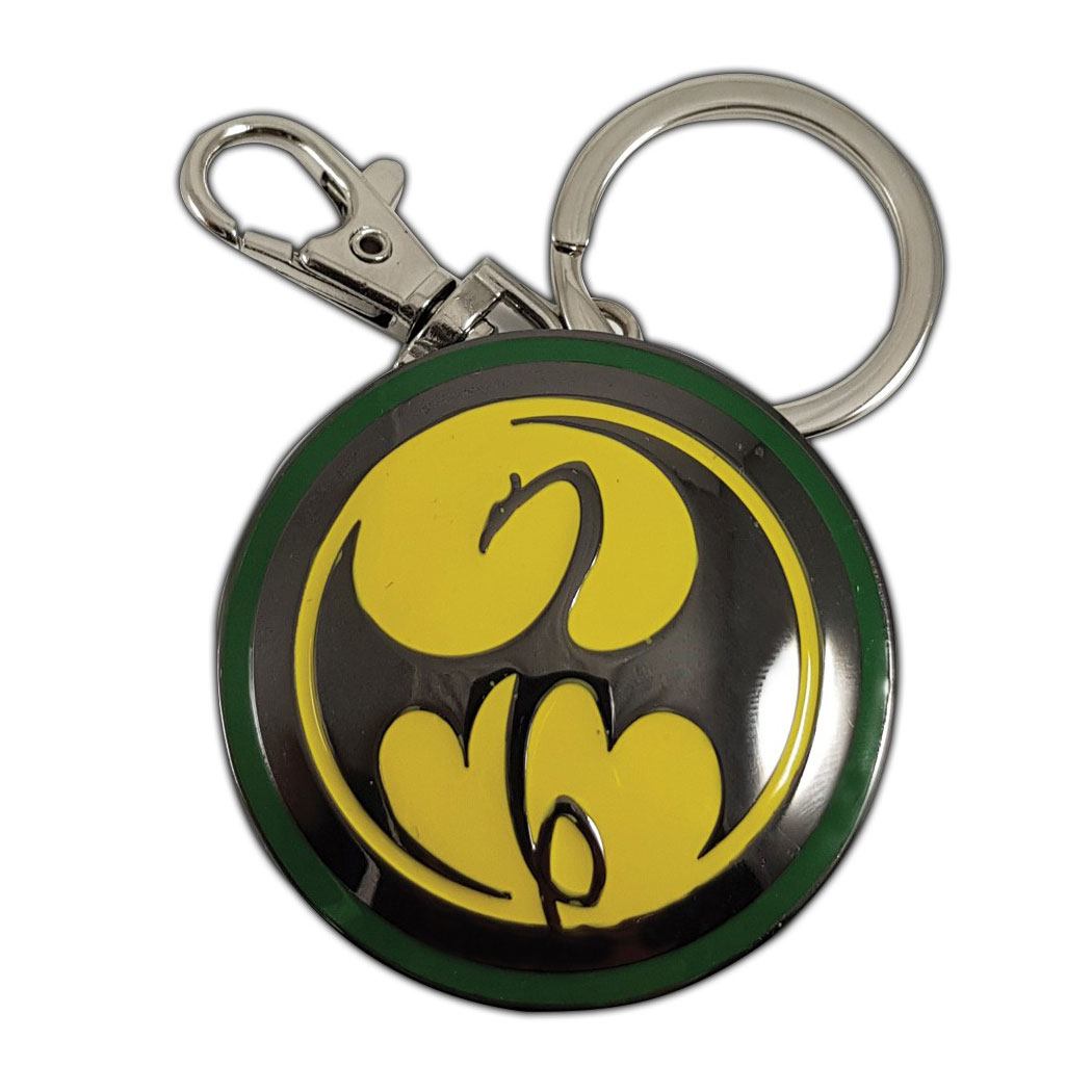 Marvel Comics porte-clés métal Iron Fist Logo