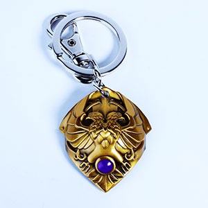 Warhammer 40K porte-clés métal Custodian Shoulder Plate