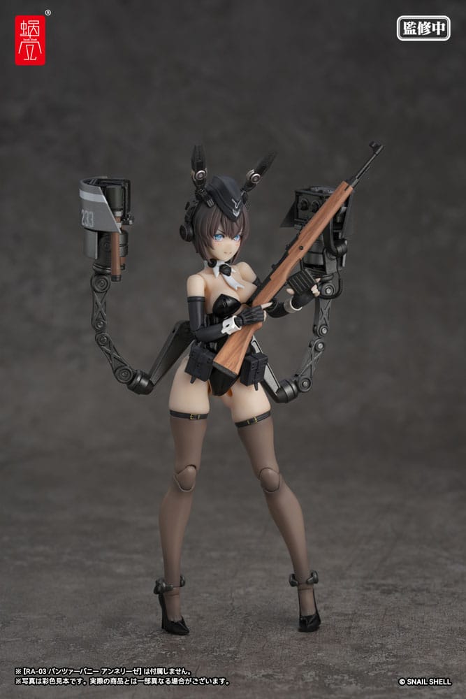 Original Character accessoires pour figurines 1/12 Optional Armament Parts Panzer Bunny Anneliese