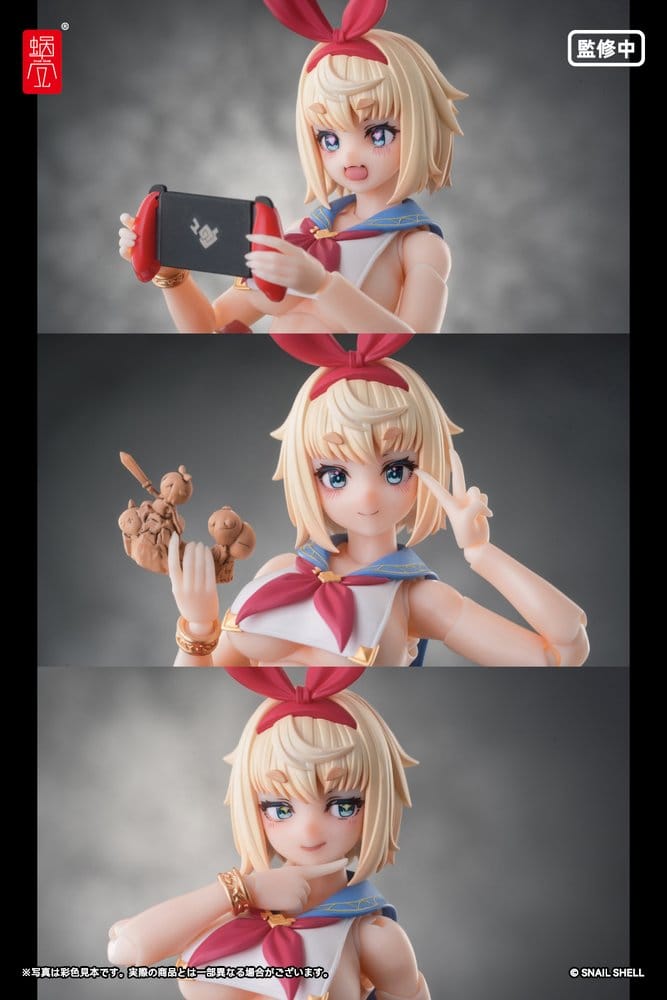 Original Character figurine 1/12 RPGEX-06 Adventurer Snail 15 cm