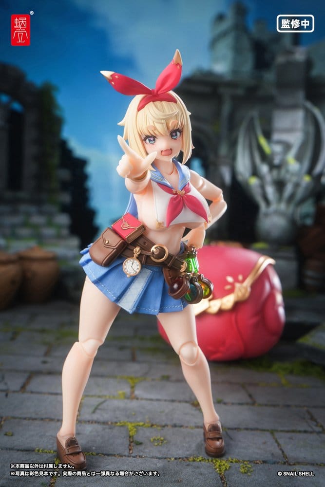 Original Character figurine 1/12 RPGEX-06 Adventurer Snail 15 cm