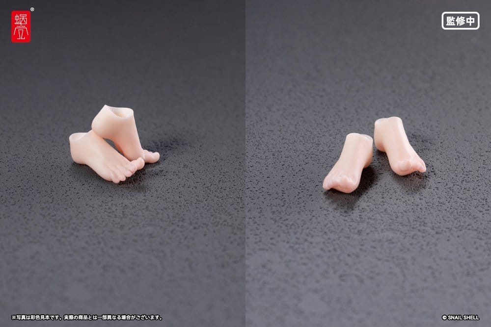 Original Character accessoires pour figurines 1/12 RPGEX-06 Adventurer Snail Foot Parts