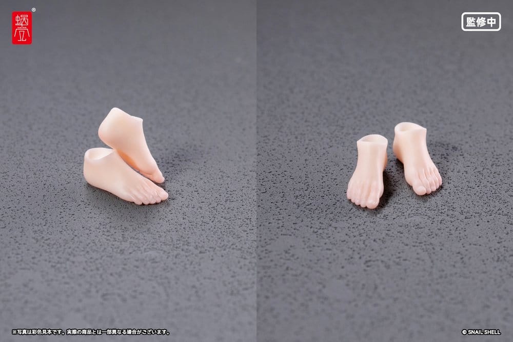 Original Character accessoires pour figurines 1/12 RPGEX-06 Adventurer Snail Foot Parts