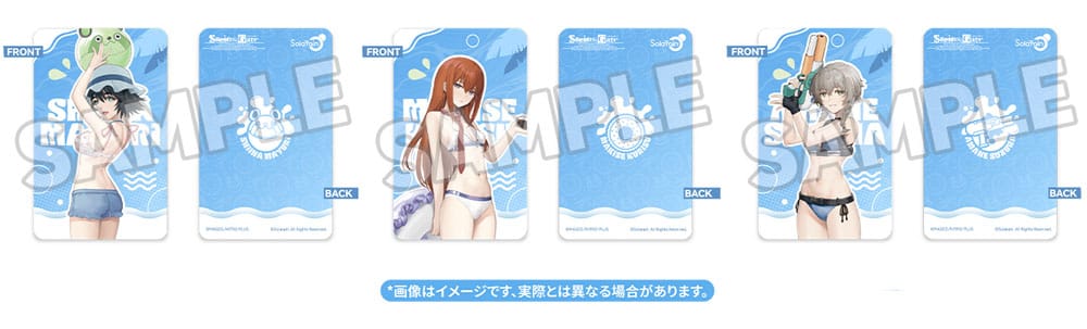 Steins Gate pack 3 statuetten PVC 1/7 Suzuha Amane, Kurisu Makise, Mayuri Shiina Swimsuit Ver.