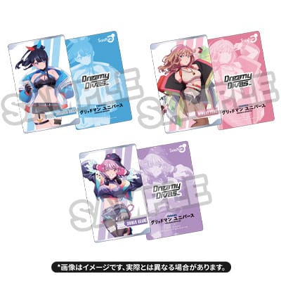 Gridman Universe pack 3 statuetten PVC 1/7 Rikka Takarada, Akane Shinjo, Yume Minami: Dreamy Divas Ver.