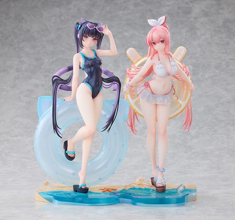 Rosuuri Original Character statuette PVC 1/7 Cheshire Cat Mika: Swimsuit Ver. 25 cm