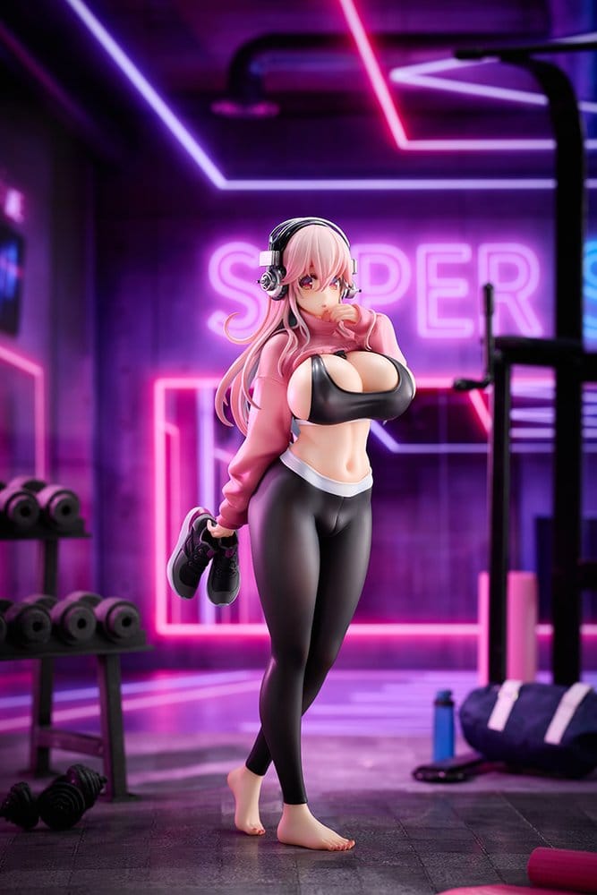 Super Sonico figurine PVC 1/6 Exercise Ver. 27 cm