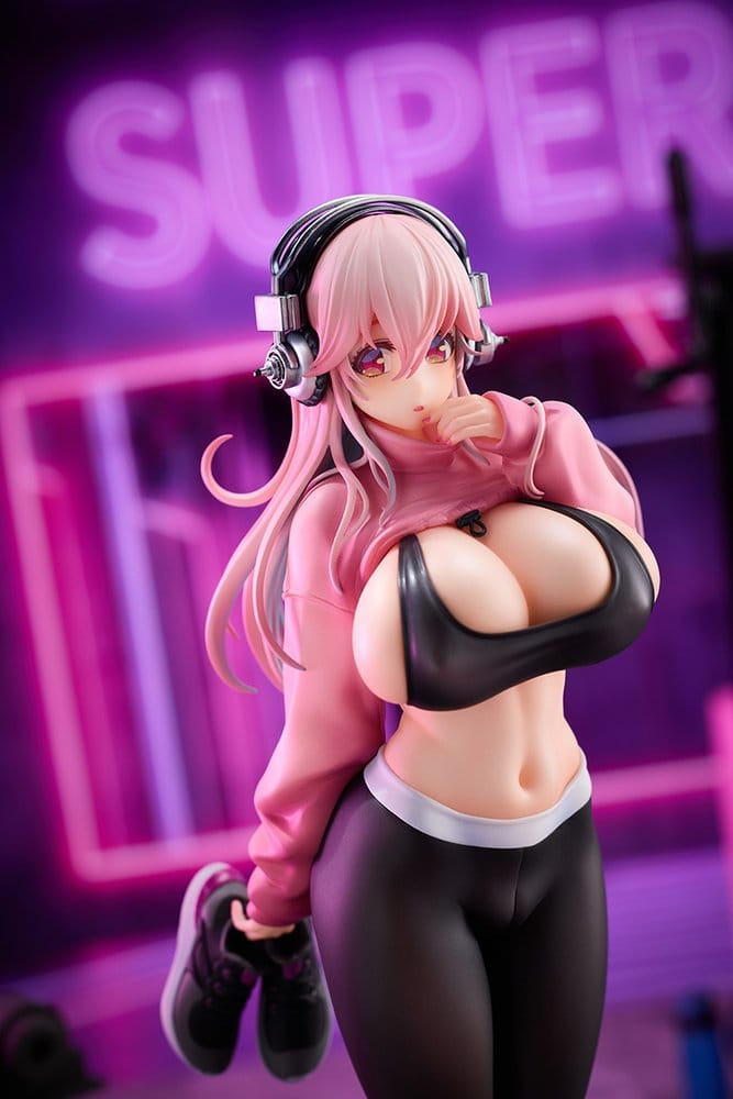 Super Sonico figurine PVC 1/6 Exercise Ver. 27 cm