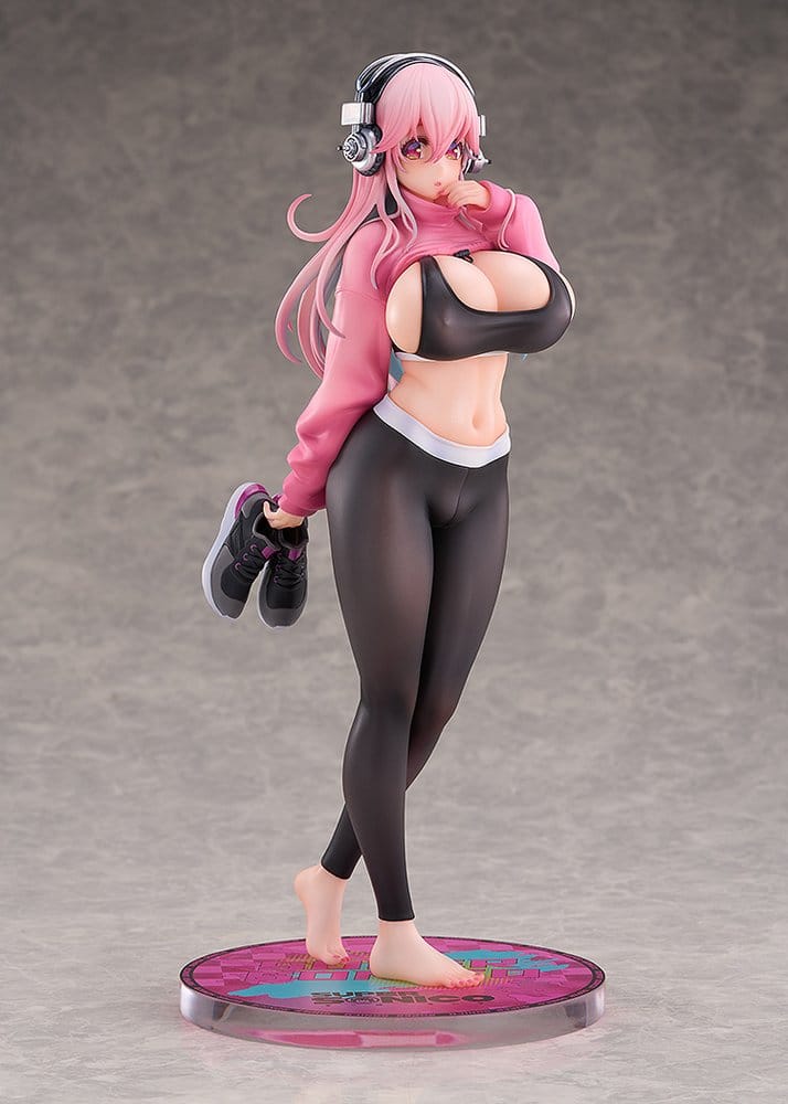 Super Sonico figurine PVC 1/6 Exercise Ver. 27 cm