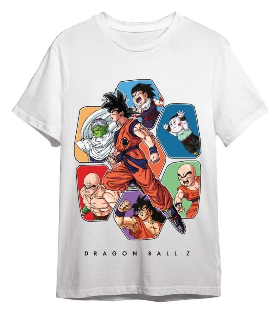 Dragon Ball T-Shirt Friends Blanc (L)