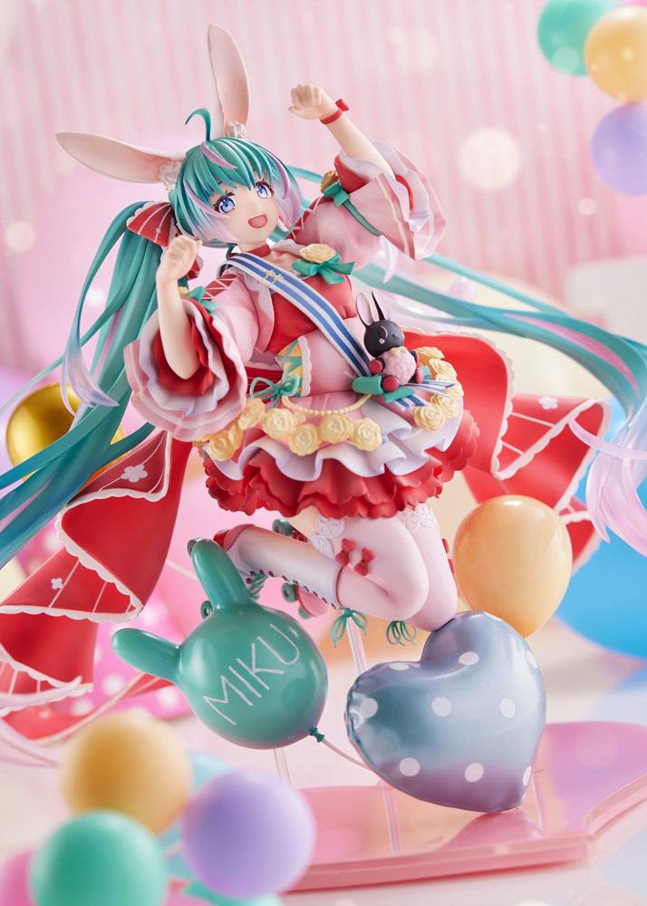 Miku Hatsune statuette PVC 1/7 Miku Hatsune Birthday 2021 (Pretty Rabbit Ver.) by Spiritale 21 cm