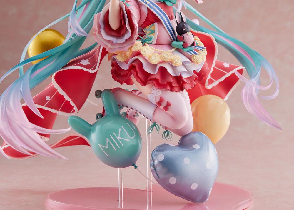 Miku Hatsune statuette PVC 1/7 Miku Hatsune Birthday 2021 (Pretty Rabbit Ver.) by Spiritale 21 cm