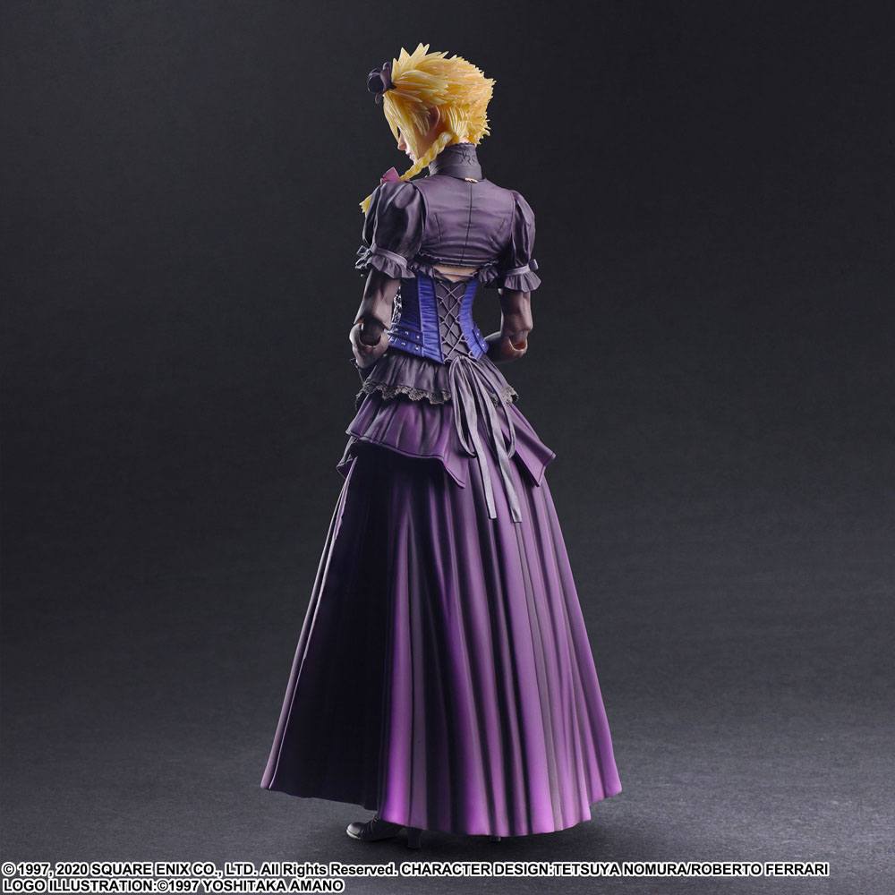Final Fantasy VII Remake Play Arts Kai figurine Cloud Strife Dress Ver. 28 cm