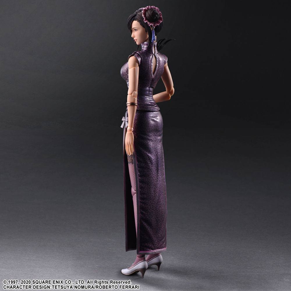 Final Fantasy VII Remake Play Arts Kai figurine Tifa Lockhart Sporty Dress Ver. 25 cm