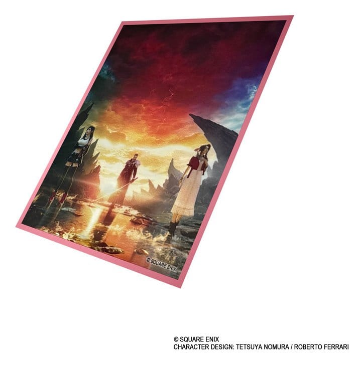 Final Fantasy VII Rebirth 100 pochettes Premium Key Art