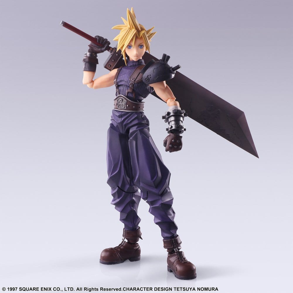 Final Fantasy VII figurine Bring Arts Cloud Strife Digital Plus Edition 15 cm