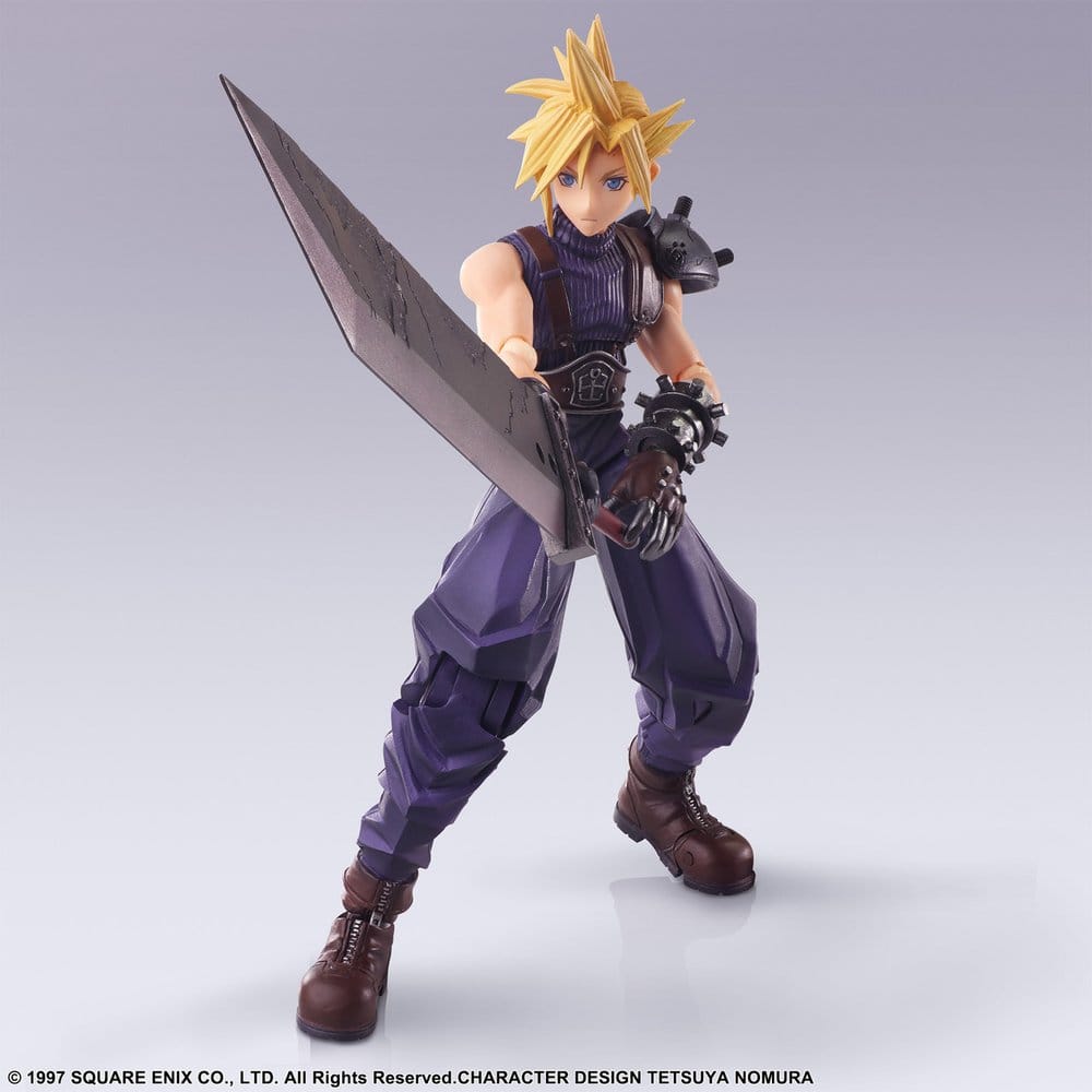 Final Fantasy VII figurine Bring Arts Cloud Strife Digital Plus Edition 15 cm