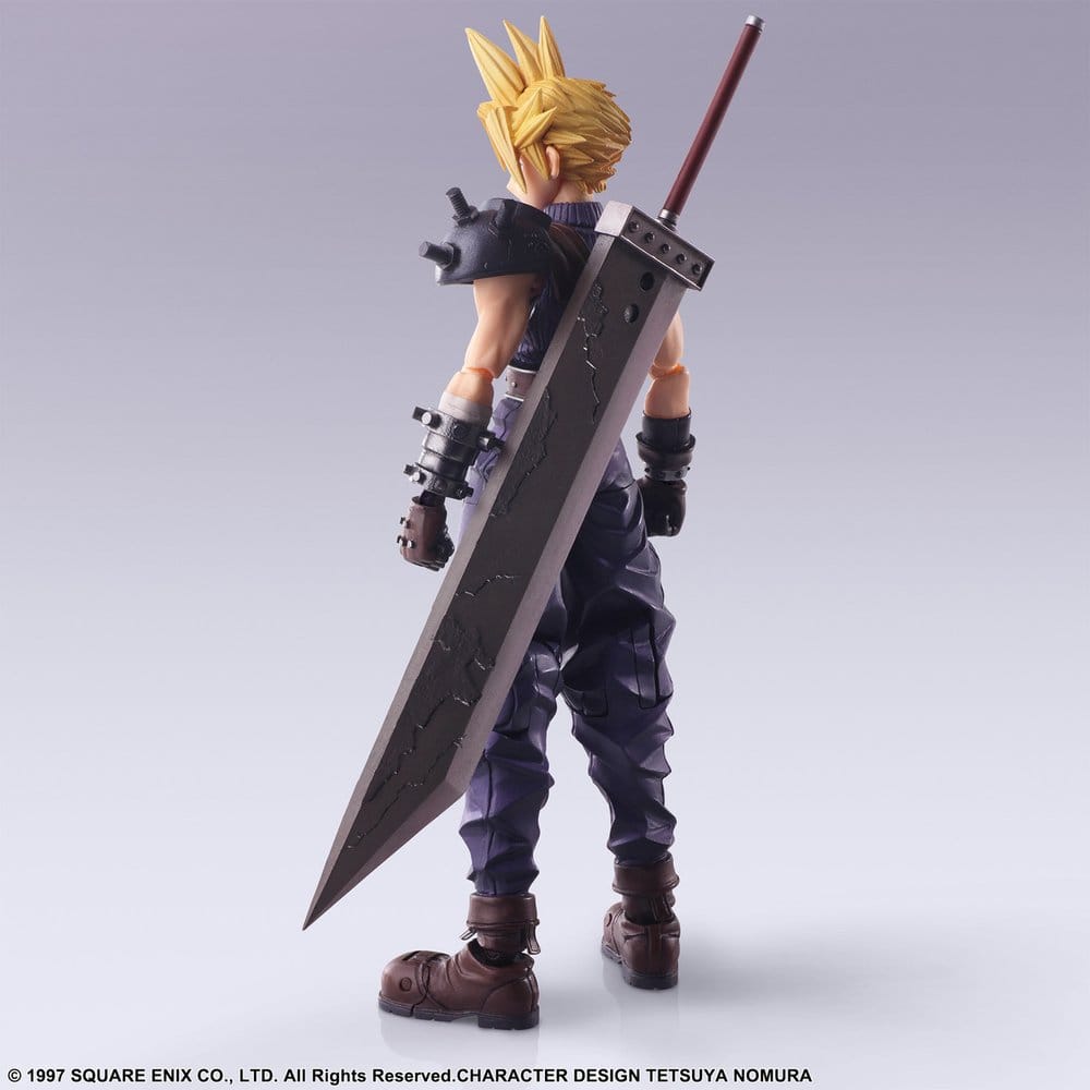 Final Fantasy VII figurine Bring Arts Cloud Strife Digital Plus Edition 15 cm