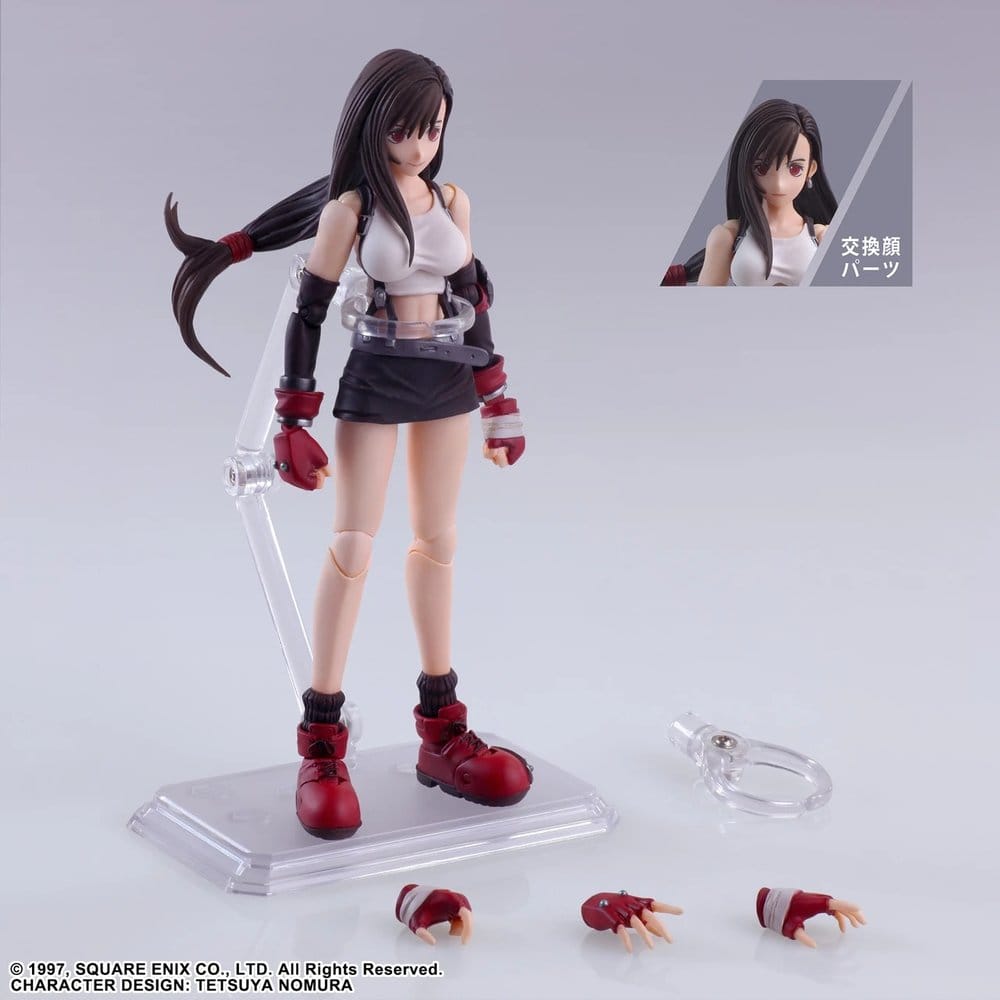 Final Fantasy VII figurine Bring Arts Tifa Lockhart Digital Plus Edition 14 cm