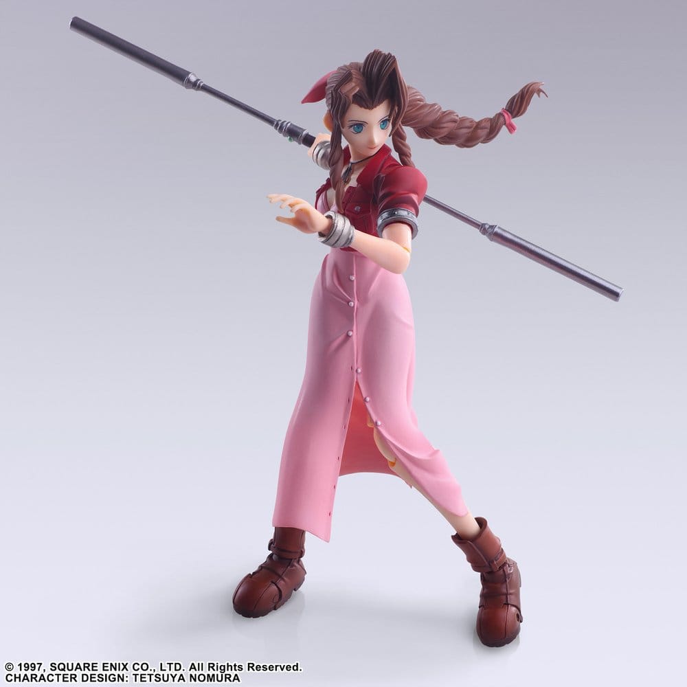 Final Fantasy VII figurine Bring Arts Aerith Gainsborough Digital Plus Edition 14 cm