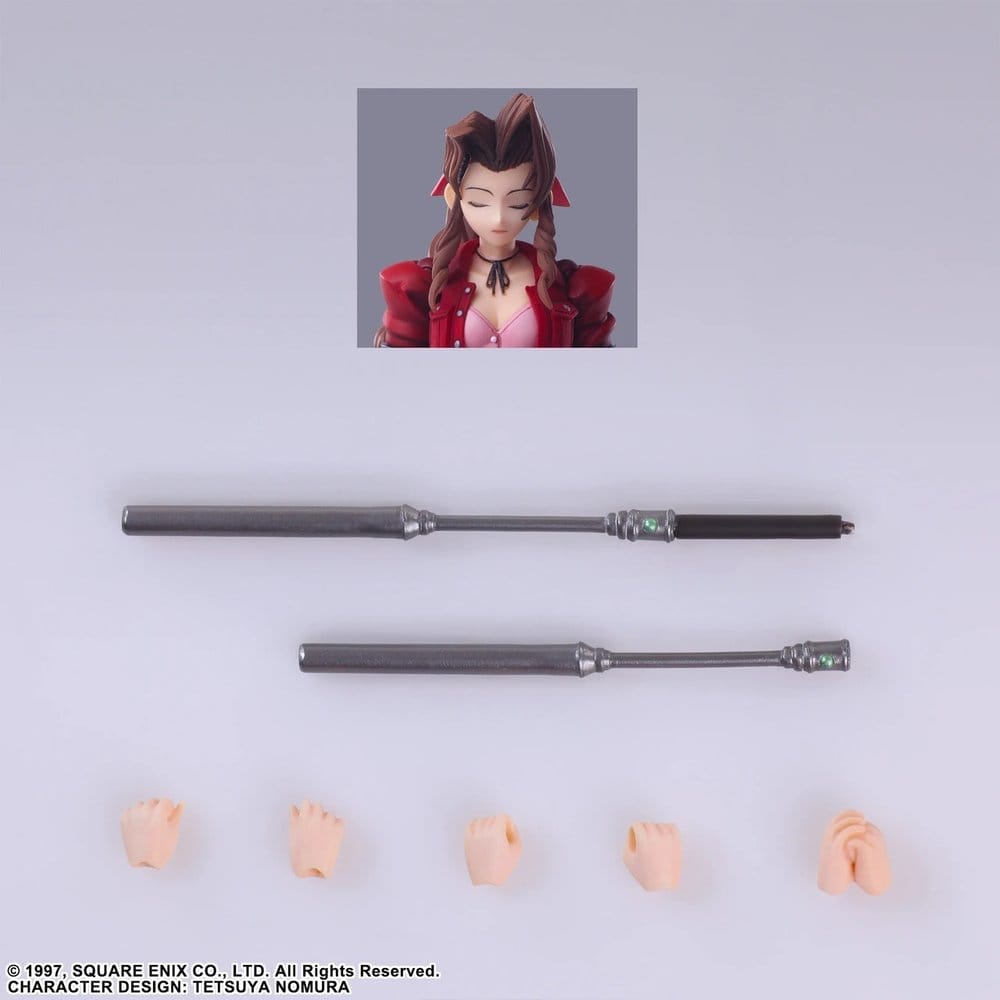 Final Fantasy VII figurine Bring Arts Aerith Gainsborough Digital Plus Edition 14 cm