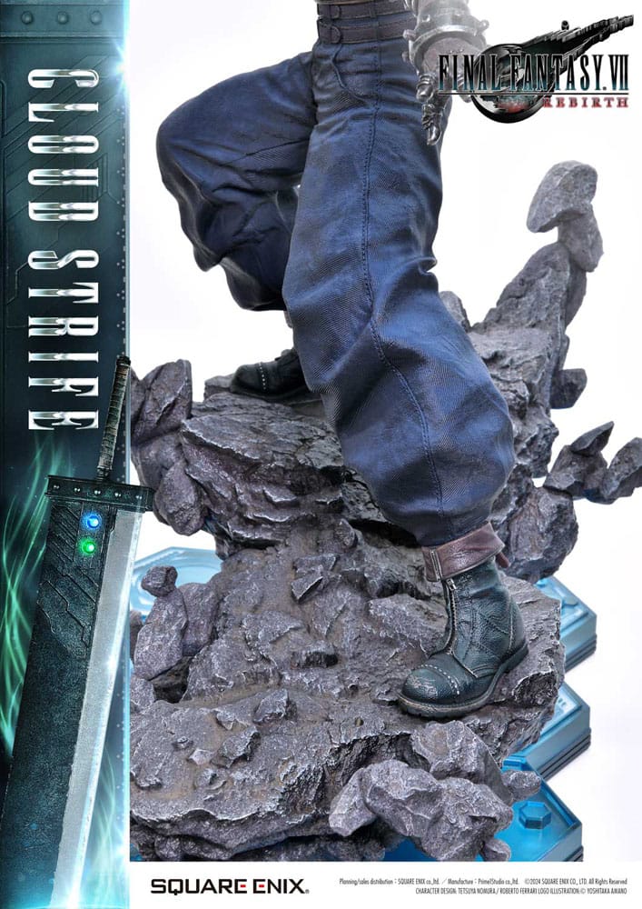 Final Fantasy VII Rebirth statuette 1/4 Cloud Strife 68 cm