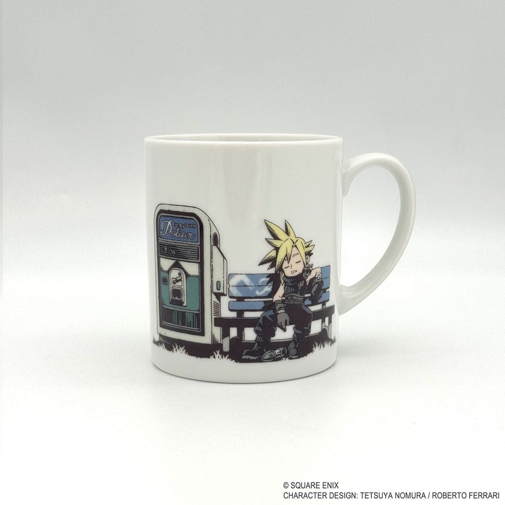 Final Fantasy VII Rebirth mug La sieste de Cloud