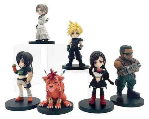Final Fantasy VII Rebirth blind box assortiment Adorable Arts Petit Vol. 1 figurines mini (6)