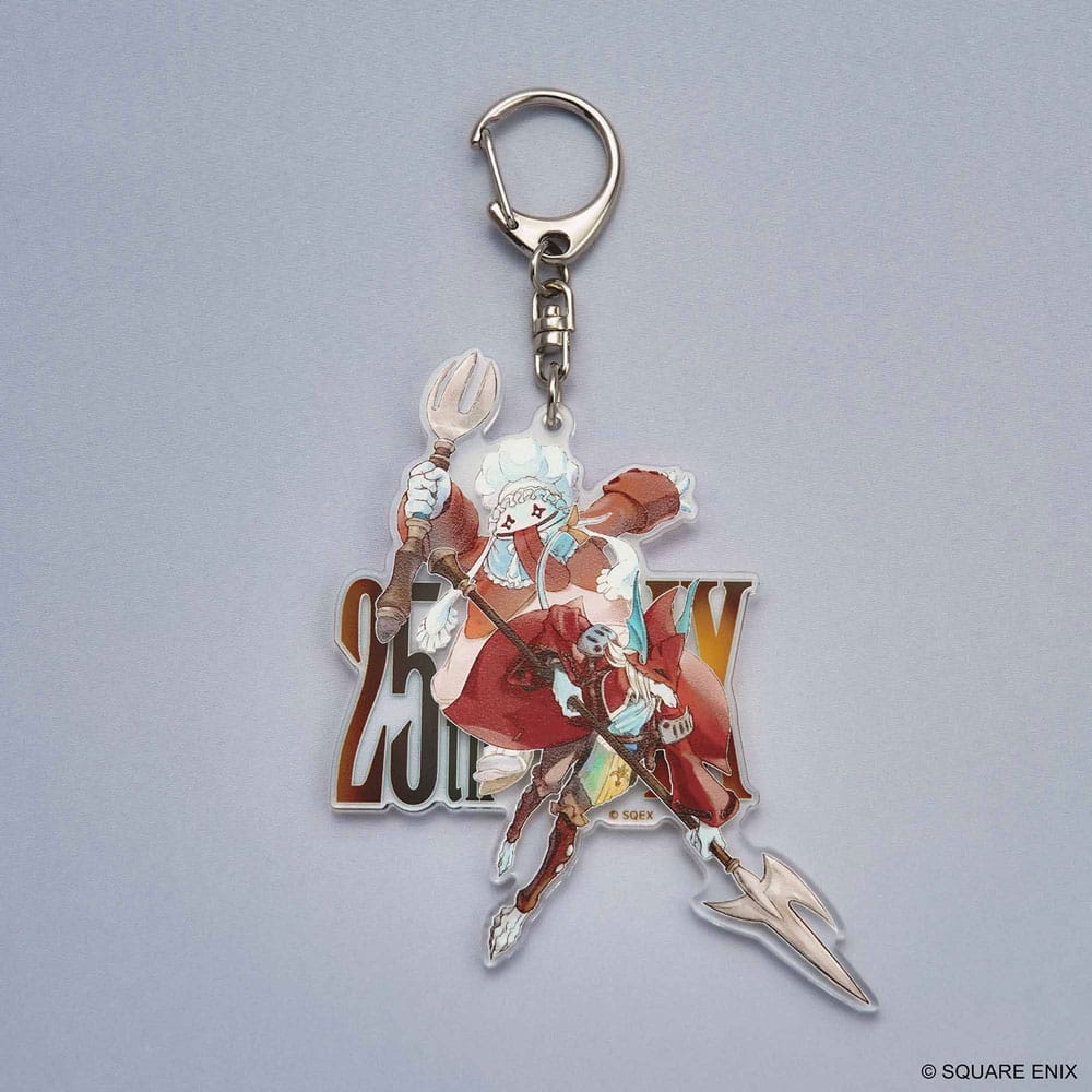 Final Fantasy IX porte-clés de en acrylique 25th Anniversary Kweena & Freyja