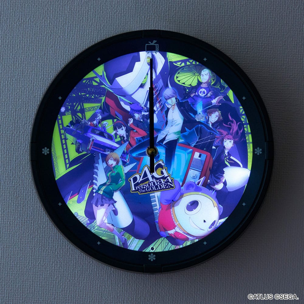 Persona 4 Golden Melody horloge murale avec fonction alarme